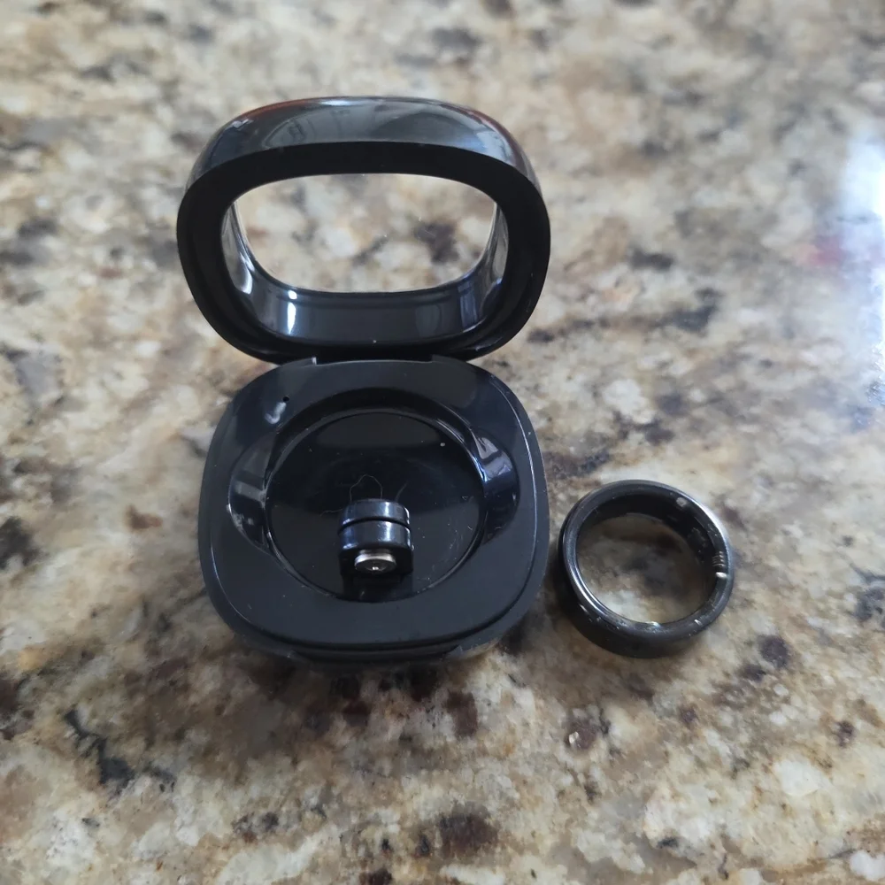 Smart Fitness Ring - Black
